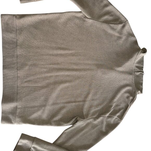 Express Waffle Knit Hoodie Set Tan & Gray Size L - Picture 8 of 11